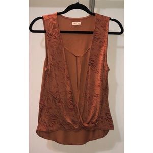 UO Silence + Noise Burnt Orange Tank
